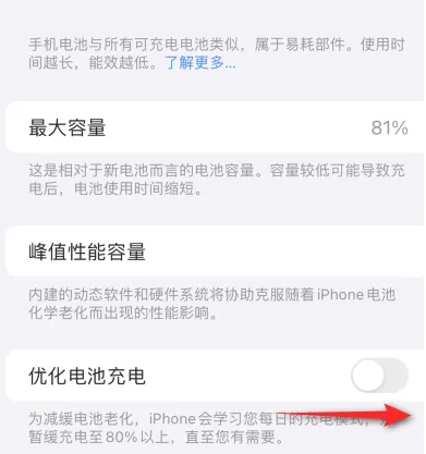 夏县苹果15维修分享iPhone15充电到80%就充不进电了怎么办 