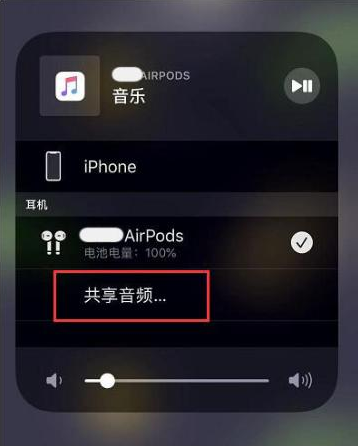 夏县苹果14音频维修点分享iPhone14音频共享设置方法 