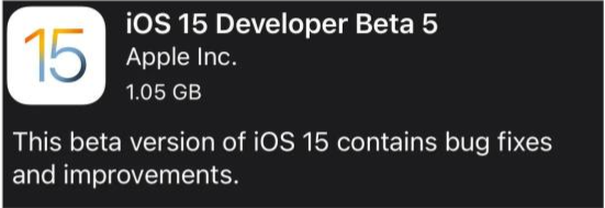 夏县苹果手机维修分享如何升级到iOS15.0 beta5 